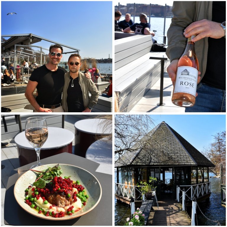 Kesäpäivän ehdoton kohokohta löytyy pienen kävelymatkan päästä, Mälarin rannalta. Mälarpaviljongen, Norr Mälarstrand 64. 