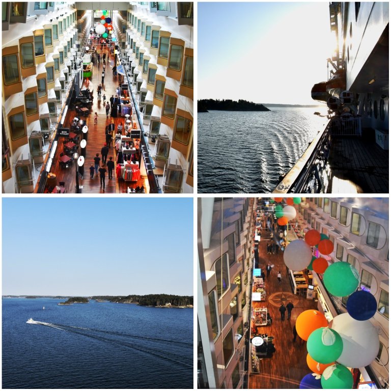 Laivalla pääsee heti lomatunnelmaan, kaipaa sitten rauhottumista tai ilosta vilinää.